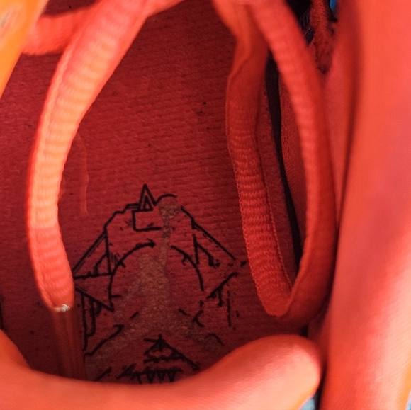 JORDAN SUPER.FLY 2 ALL STAR DARK POWDER BLUE INFRARED 656326-423 US 10.5 - Picture 6 of 7